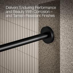 Elate Shower rod - Matte Black - image 4