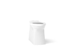 Corbelle Tall elongated toilet bowl with skirted trapway - image 1
