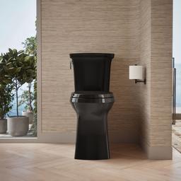 Corbelle Tall elongated toilet bowl with skirted trapway - image 2