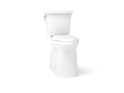 Corbelle Tall ContinuousClean two-piece elongated toilet with skirted trapway, 1.28 gpf - image 1