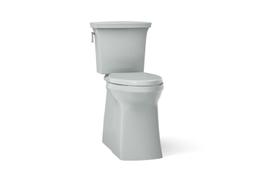 Corbelle Tall ContinuousClean two-piece elongated toilet with skirted trapway, 1.28 gpf - image 1