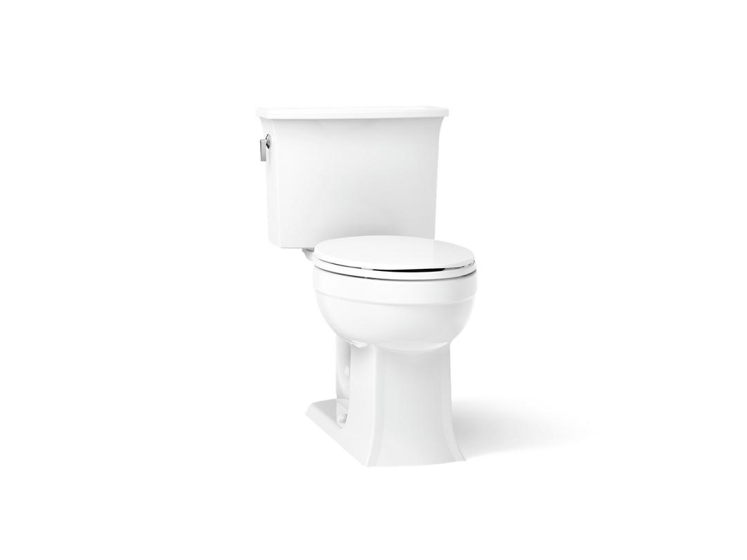 Archer Two-piece elongated toilet, 1.28 gpf by Kohler