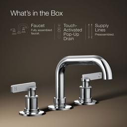 CastiaE by Studio McGee Widespread bathroom sink faucet, 1.2 gpm - image 1