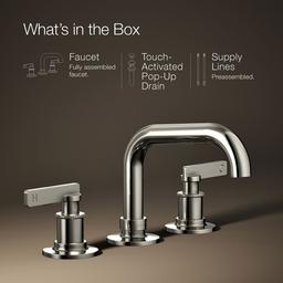 CastiaE by Studio McGee Widespread bathroom sink faucet, 1.2 gpm - image 1