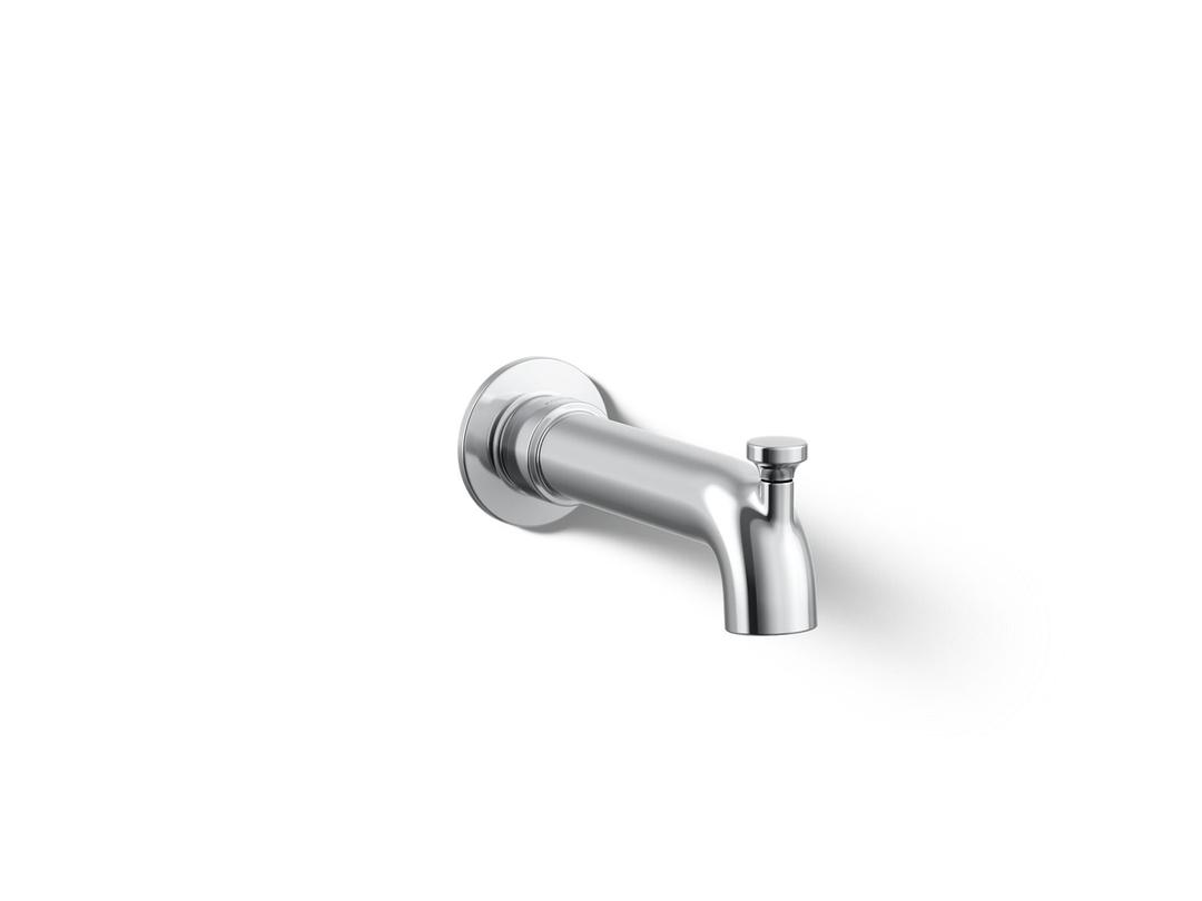 CastiaE by Studio McGee Wall-mount bath spout with diverter by Kohler