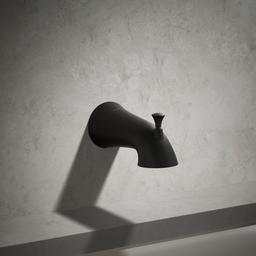 BuckleyE Wall-mount bath spout with diverter - image 3