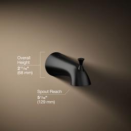 BuckleyE Wall-mount bath spout with diverter - image 6
