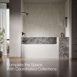 BuckleyE Wall-mount bath spout with diverter - image 4