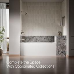 BuckleyE Wall-mount bath spout with diverter - image 4