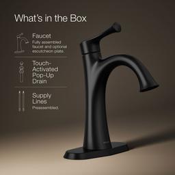 BuckleyE Single-handle bathroom sink faucet, 1.2 gpm - image 10