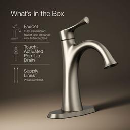 BuckleyE Single-handle bathroom sink faucet, 1.2 gpm - image 10