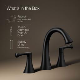 BuckleyE Widespread bathroom sink faucet, 1.2 gpm - image 10