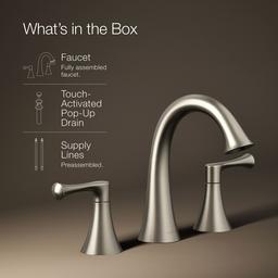 BuckleyE Widespread bathroom sink faucet, 1.2 gpm - image 10