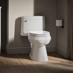 Cimarron One-piece elongated toilet with concealed trapway, 1.28 gpf - image 2
