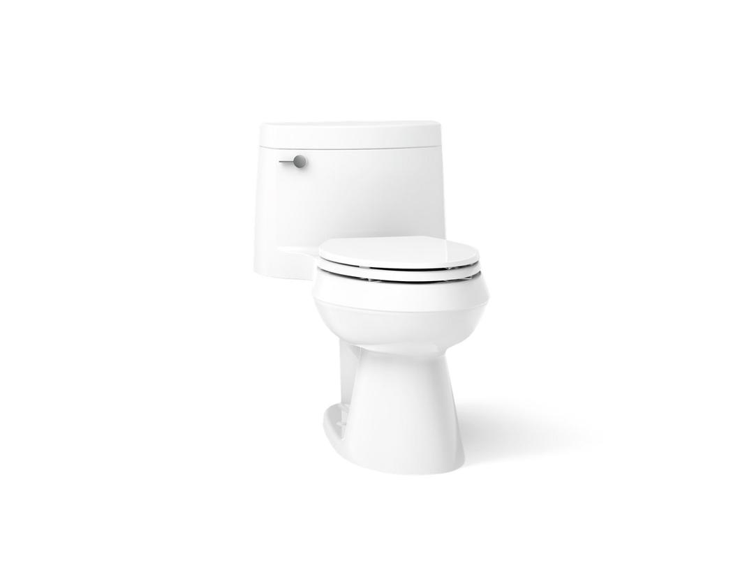 Cimarron One-piece elongated toilet with concealed trapway, 1.28 gpf by Kohler