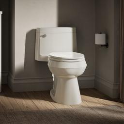 Cimarron One-piece elongated toilet with concealed trapway, 1.28 gpf - image 2