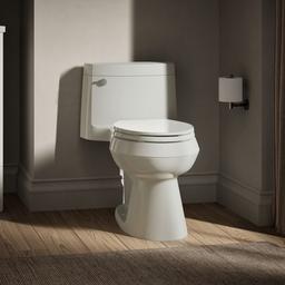 Cimarron One-piece elongated toilet with concealed trapway, 1.28 gpf - image 2