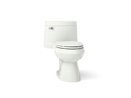 Cimarron One-piece elongated toilet with concealed trapway, 1.28 gpf - image 1
