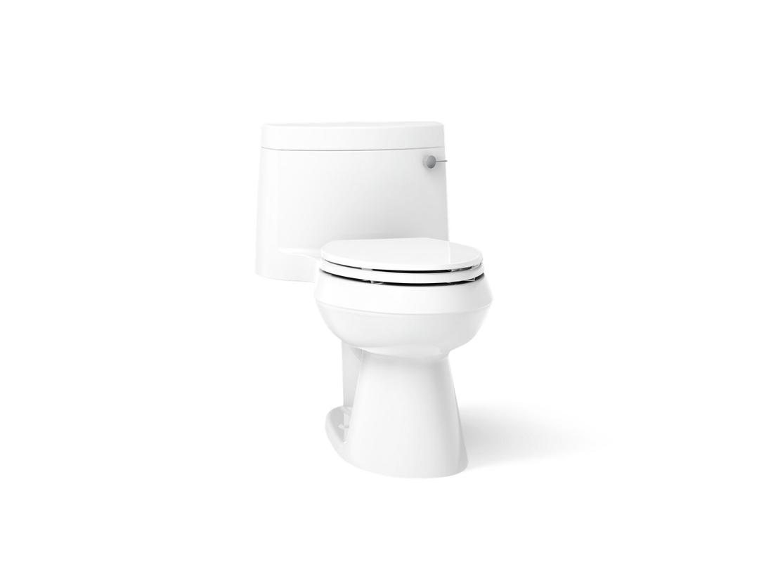 Cimarron One-piece elongated toilet with concealed trapway, 1.28 gpf by Kohler