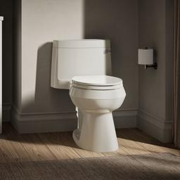 Cimarron One-piece elongated toilet with concealed trapway, 1.28 gpf - image 2