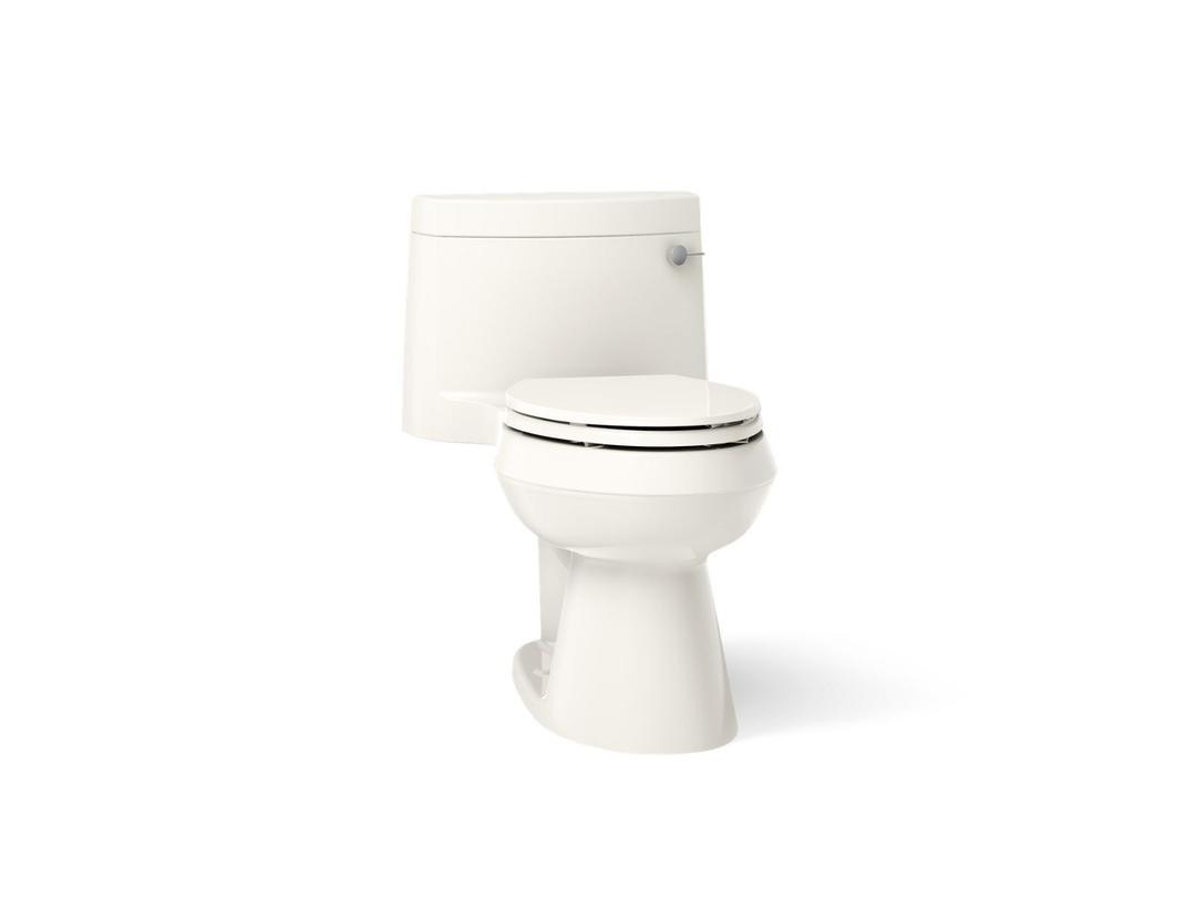 Cimarron One-piece elongated toilet with concealed trapway, 1.28 gpf by Kohler
