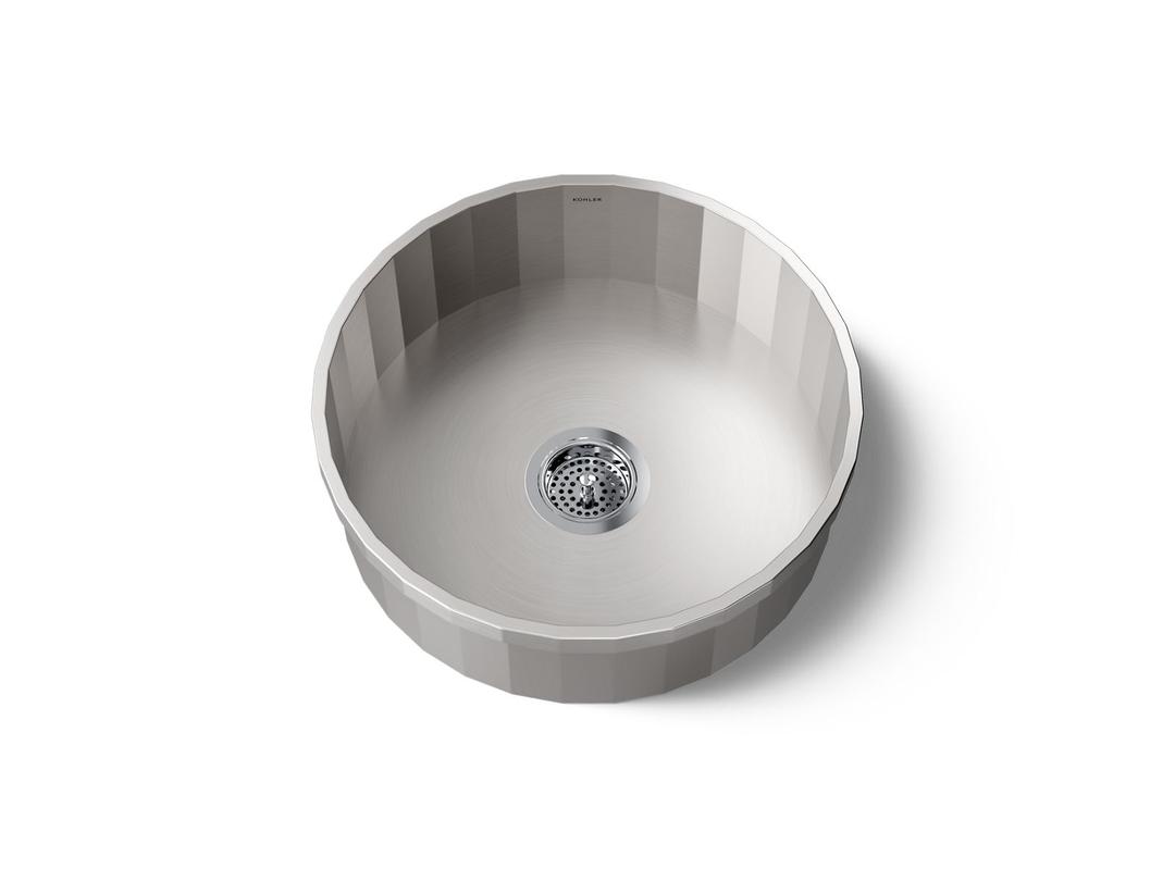 Brinx 18-3/4'' top-mount single-bowl bar sink by Kohler