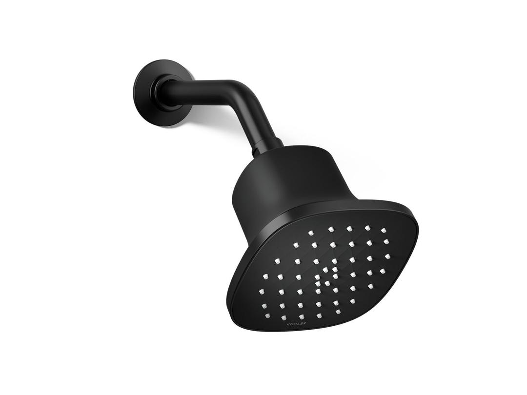 CinqE Square single-function filtered showerhead, 2.5 gpm by Kohler