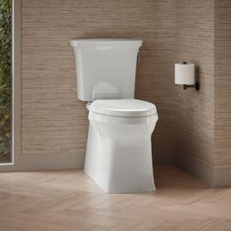 Corbelle Two-piece elongated toilet with skirted trapway, 1.28 gpf - image 2