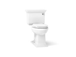 Kohler Memoirs Stately Two-piece Elongated Toilet, 1.28 Gpf - White - image 1