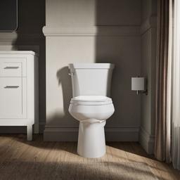 Highline Two-piece elongated toilet, 1.28 gpf - White - image 4