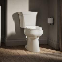 Highline Two-piece elongated toilet, 1.28 gpf - Biscuit - image 2