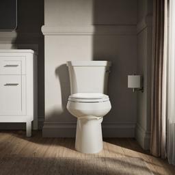 Highline Two-piece elongated toilet, 1.28 gpf - Biscuit - image 4