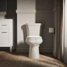 Highline Two-piece elongated toilet, 1.28 gpf - Biscuit - image 4