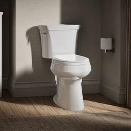 Highline Two-piece elongated toilet, 1.28 gpf - White - image 2