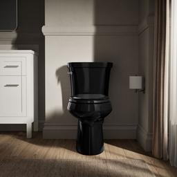 Highline Two-piece elongated toilet, 1.28 gpf - Black - image 4