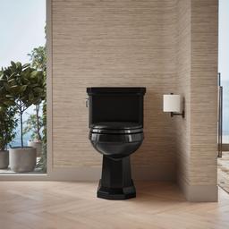 One-piece compact elongated toilet with concealed trapway, 1.28 gpf - image 5