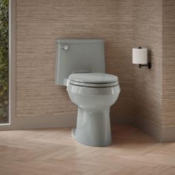 Adair One-piece elongated toilet, 1.28 gpf - image 2