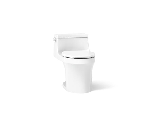 San Souci One-piece round-front toilet, 1.28 gpf