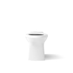 Corbelle Elongated toilet bowl with skirted trapway - image 2
