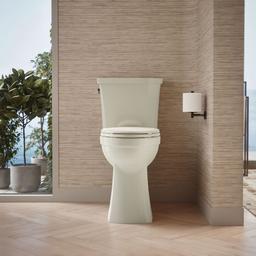 Kelston ContinuousClean tall two-piece elongated toilet, 1.28 gpf - image 4