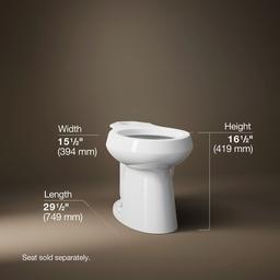 Highline Elongated toilet bowl - image 2