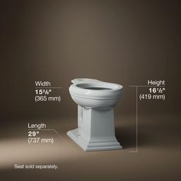 Memoirs Elongated toilet bowl - image 4