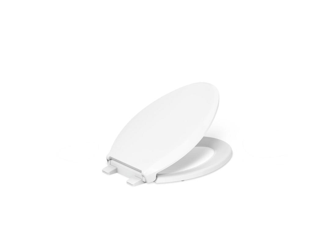 Cachet Recycled ReadyLatch Quiet-CloseE elongated toilet seat by Kohler