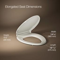 Cachet ReadyLatch Quiet-CloseE elongated toilet seat - image 3