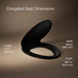 Cachet ReadyLatch Quiet-CloseE elongated toilet seat - image 3
