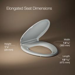 Cachet ReadyLatch Quiet-CloseE elongated toilet seat - image 3