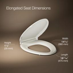 Cachet ReadyLatch Quiet-CloseE elongated toilet seat - image 3