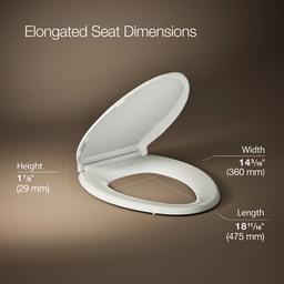 Cachet ReadyLatch Quiet-CloseE elongated toilet seat - image 3