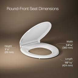 Cachet ReadyLatch Quiet-CloseE round-front toilet seat - image 3