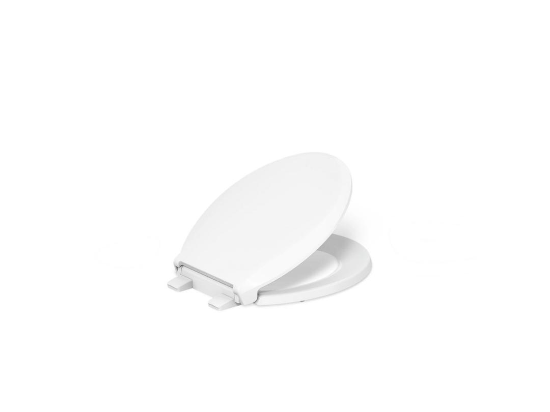 Cachet ReadyLatch Quiet-CloseE round-front toilet seat by Kohler
